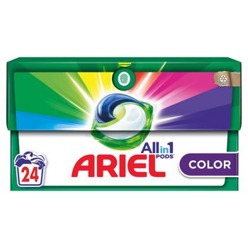 Капсулы для стирки Ariel Pods All-in-1 Color 24шт - купить, цены на Таврия В - фото 2