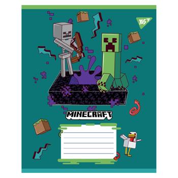 Yes Minecraft Heroes Colored Notebook in a Line А5 24 sheets - buy, prices for - photo 2