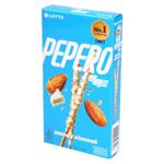 Печиво Lotte Pepero засніжений мигдаль 32г
