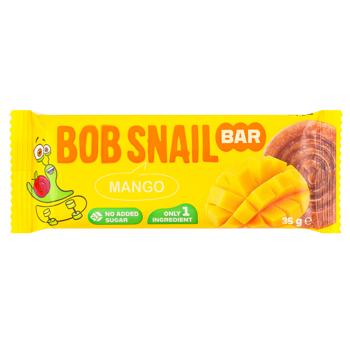 Батончик Bob Snail Манго фруктовий 35г - купити, ціни на КОСМОС - фото 1