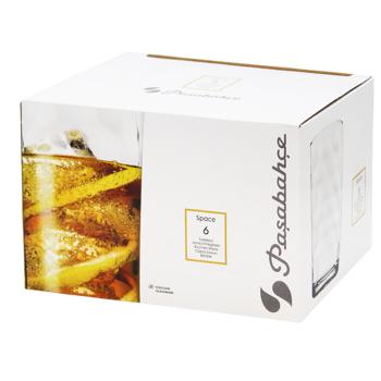 Набір склянок Pasabahce Space високі 265мл 6шт - купити, ціни на КОСМОС - фото 1