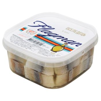 Flagman Herring Fillet Pieces in Oil 500g - buy, prices for Za Raz - photo 1