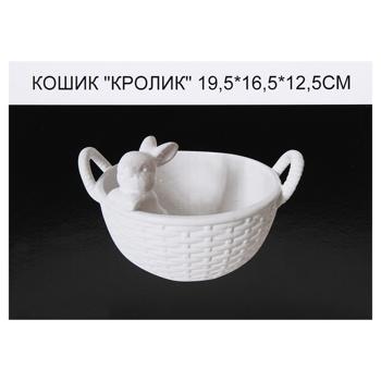 Lefard Rabbit Basket 19.5x16.5x12.5cm - buy, prices for MegaMarket - photo 3