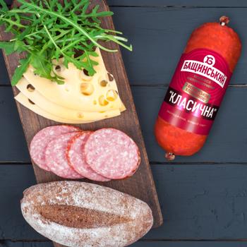 Bashchinsky Classic Semi-smoked Sausage High Grade 280g - buy, prices for Ideal - photo 3