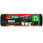 Fino Strong Garbage Bags with Handles 60l 15pcs