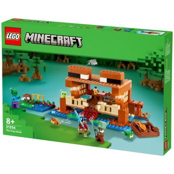 Конструктор LEGO Minecraft Будинок у формі жаби 400 деталей (21256) - купити, ціни на Auchan - фото 1