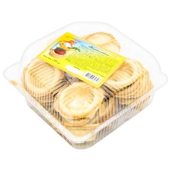 Olkhovyy Tartlets Shortbread Cookies 215g - buy, prices for METRO - photo 1