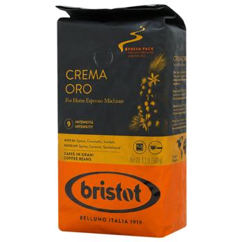 Кава Bristot Crema Oro в зернах 500г