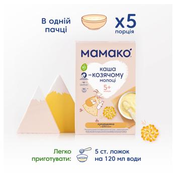 Mamako Corn Porridge on Goat's Milk with Prebiotics 200g - buy, prices for COSMOS - photo 3