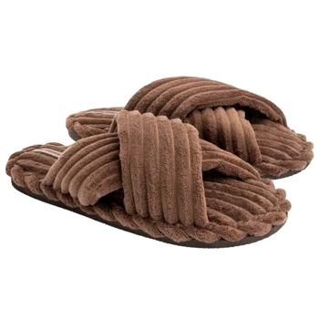 13244 HS-Puffy Women's Brown Slippers s.40 - buy, prices for - photo 4
