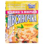 Oatmeal porridge Vasha Kasha Ovsyanochka Fabulous Peach with sugar quick-cooking 35g Ukraine