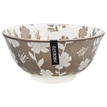 Ardesto Ravenna White-Beige Salad Bowl 620ml 15cm - buy, prices for ULTRAMARKET - photo 1