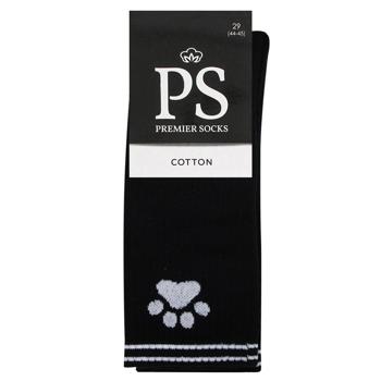 Носки Premier Socks мужские высокие р.29 черные - купить, цены на - фото 1