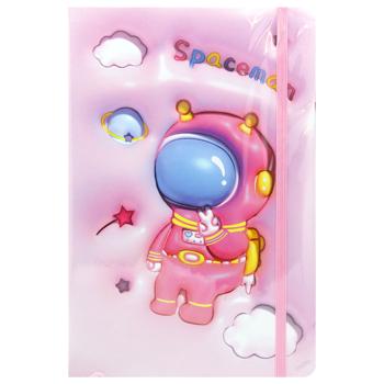 Блокнот на гумці Malevaro Astronaut А5 80 аркушів - купити, ціни на ULTRAMARKET - фото 2