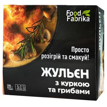 Жульєн Food Fabrika з куркою та грибами 225г - купити, ціни на КОСМОС - фото 2