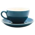 Чашка с блюдцем Rioba бирюзовый 290мл