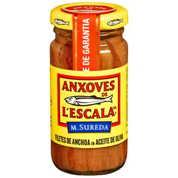 Анчоус філе Anxoves De L'escala в оливковій олії 100г