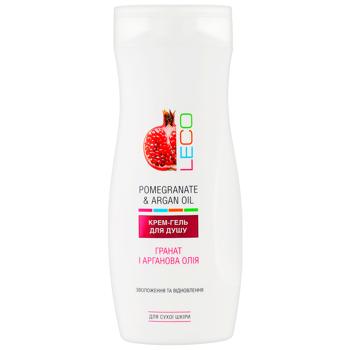 Leco Pomegranate and Argan Oil Shower Cream Gel 250ml - buy, prices for Supermarket "Kharkiv" - photo 1