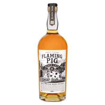 Flaming Pig Black Cask Whisky 40% 0.7l