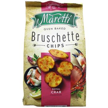 Хлебные брускеты Maretti запеченные со вкусом краба 70г - купить, цены на Торба - фото 2