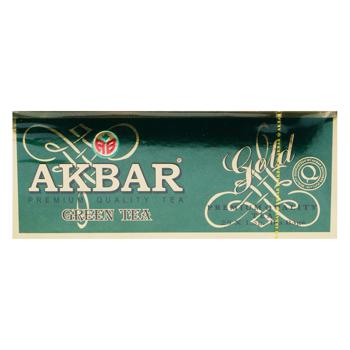 Чай зелений Akbar в пакетиках 2г х 25шт - купити, ціни на Auchan - фото 2