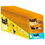 Упаковка вологого корму для котів Half&Half Sterilized 22 шт х 100 г - тунець