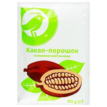 Какао-порошок Auchan 80г