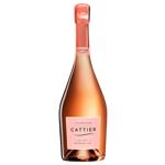Шампанское Cattier Brut Rose Premier Cru розовое брют 12,5% 0,75л