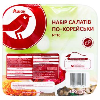 Auchan Set of salads in Korean №16 300g - buy, prices for - photo 2