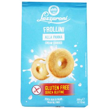 Печ. Lazzaroni 200г безглютен. Кільця із вершками (Італія) - купити, ціни на КОСМОС - фото 3