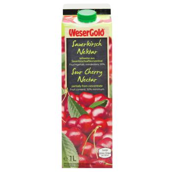 WeserGold Nectar Cherry 1l - buy, prices for Supermarket "Kharkiv" - photo 2