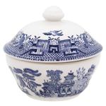 Churchill Blue Willow Sugar Bowl with Lid 0.16l