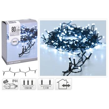 Гірлянда електрична Koopman 80 LED 9м холодний білий - купити, ціни на Таврія В - фото 1