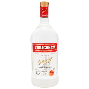Stolichnaya Vodka 40% 1.75l - buy, prices for COSMOS - photo 1