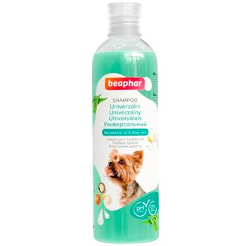 Beaphar Universal Dog Shampoo with Macadamia Nut Oil and Aloe Vera Extract 250ml - buy, prices for MasterZoo - photo 1