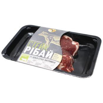 Premium Butcher Chilled Ribeye Beef Steak ~500g - buy, prices for - photo 1