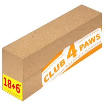 Club 4 Paws Premium Wet Food with Duck for Cats 18+6pcs x 85g - buy, prices for MasterZoo - photo 3