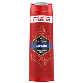 Old Spice Captain Shower Gel + Shampoo 400ml - buy, prices for COSMOS - photo 1