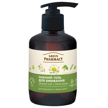 Green Pharmacy Green Tea Facial Wash Gel 270ml - buy, prices for MegaMarket - photo 1