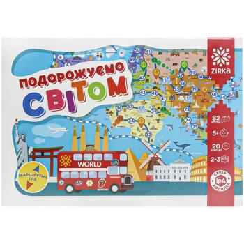 Гра настільна Zirka Подорожуємо світом - купити, ціни на Auchan - фото 2