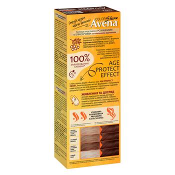 Крем-фарба для волосся стійка AVENA Shine Color 067 Капучино - купити, ціни на Ідеал - фото 8