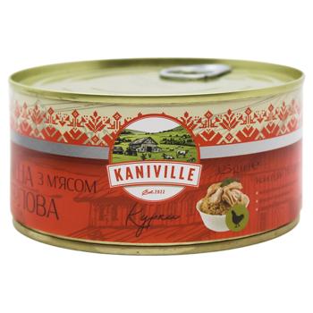 Каша перлова Kaniville з м'ясом курки 325г