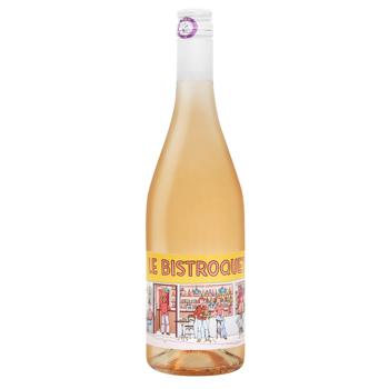 Le Bistroquet Pink Dry Wine 12% 0.75l - buy, prices for NOVUS - photo 1