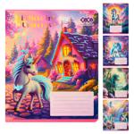 ZiBi Unicorn Line Notebook 12 Sheets in Assortment