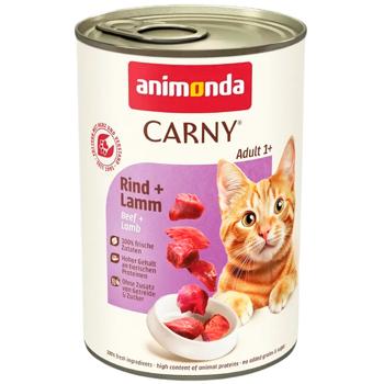 Animonda Carny Wet Food with Beef and Lamb for Cats 400g - buy, prices for COSMOS - photo 1