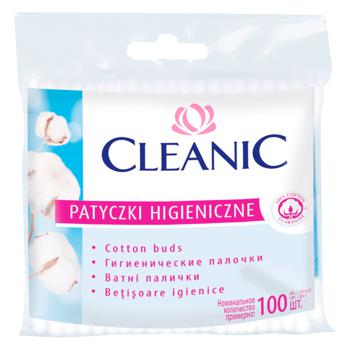 Палочки ватные Cleanic Soft&Comfort 100шт