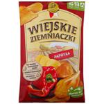 Wiejskie Ziemniaczki Potato Chips with Paprika Flavor 130g