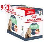 Royal Canin Digest Sensitive Wet Food with Poultry for Adult Cats with Sensitive Digestion 9+3pcs x 85g