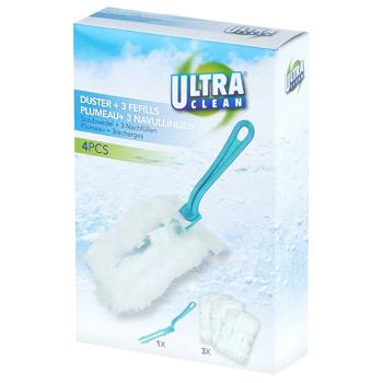 Щітка для пилу Ultra Clean зі змінними насадками 27см