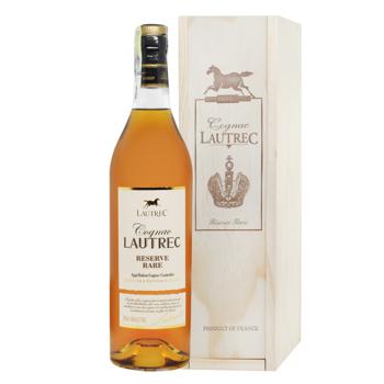 Коньяк Lautrec Reserve Rare VSOP 40% 0,7л - купить, цены на NOVUS - фото 1